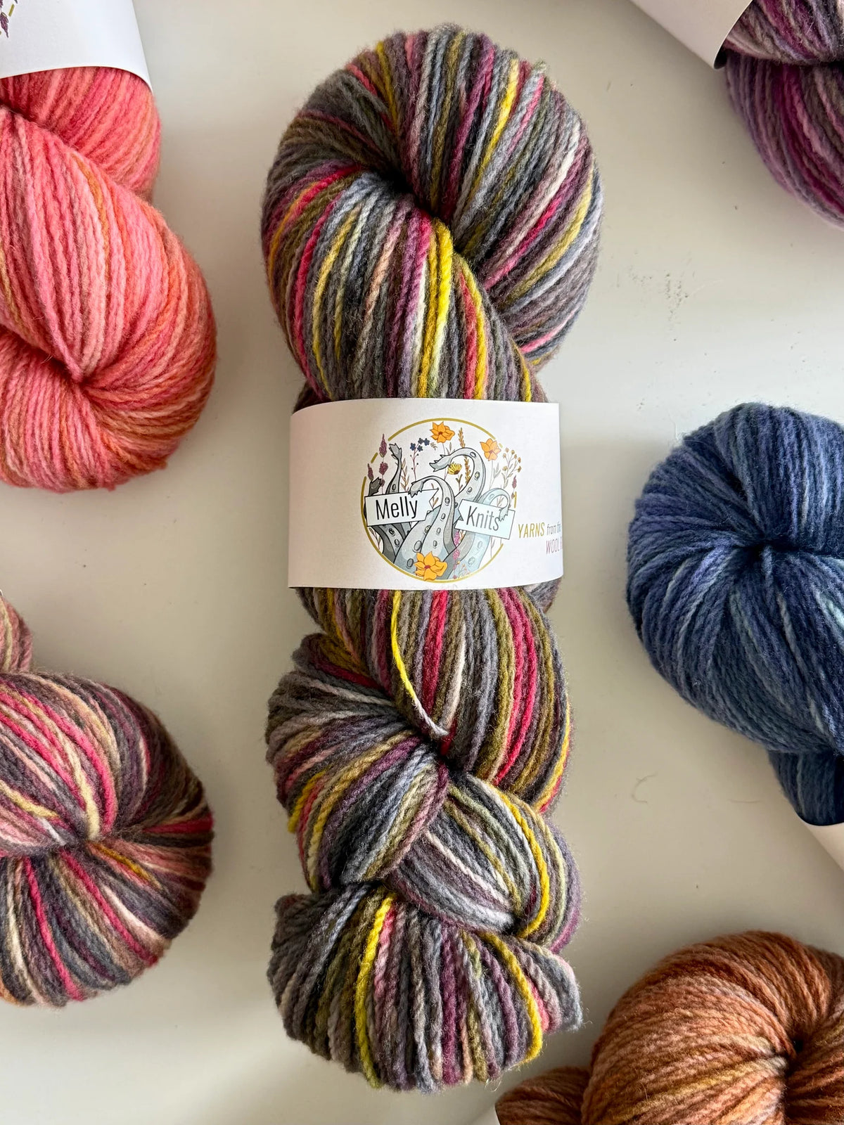 Melly Knits: Yarns From the Wool Room - Remedy 2-ply - Dyed by The Hazel Witch (Limited)