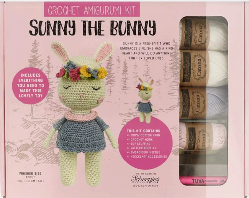 Scheepjes Sunny the Bunny Crochet Amigurumi Kit