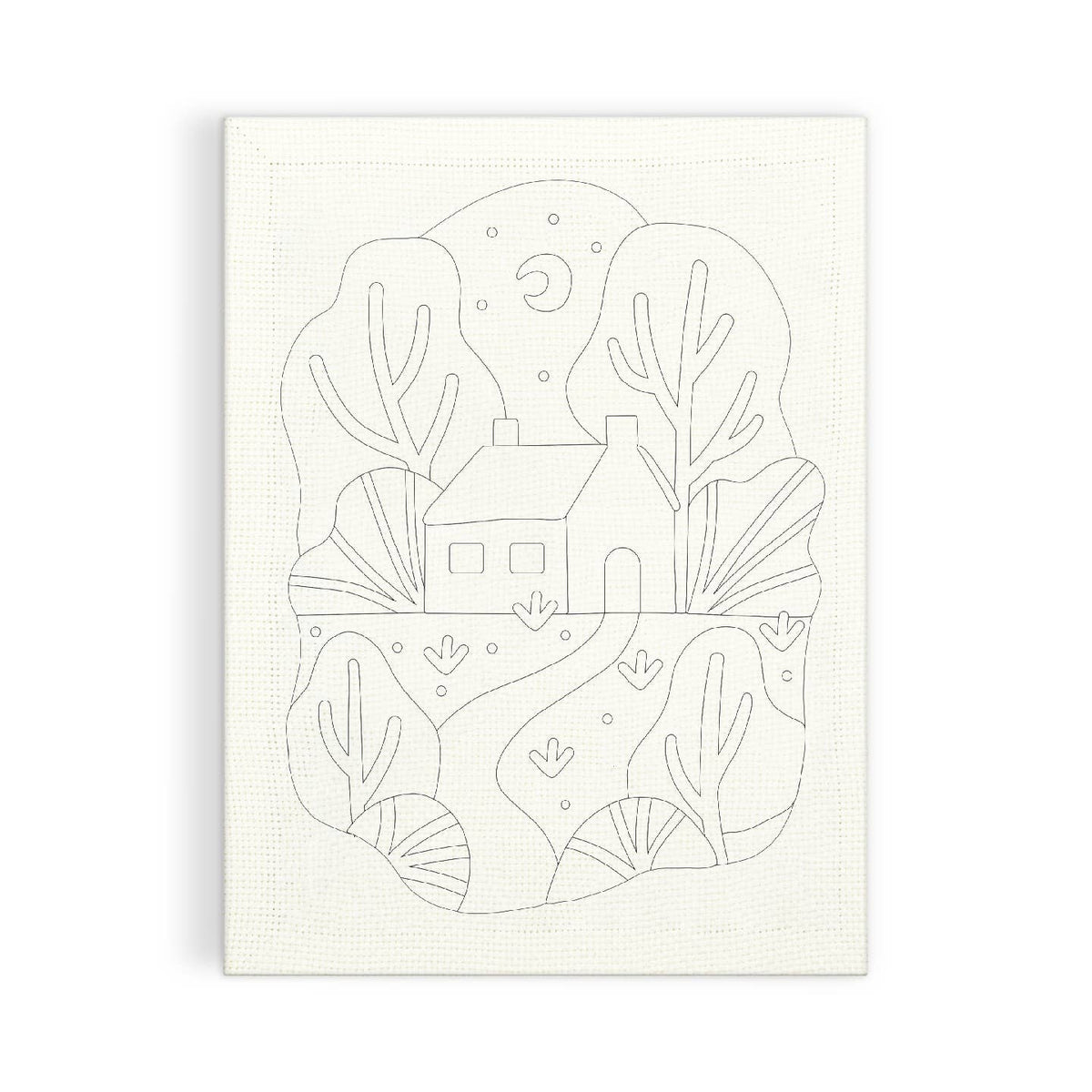 Galison Highland Cottage Punch Needle Kit