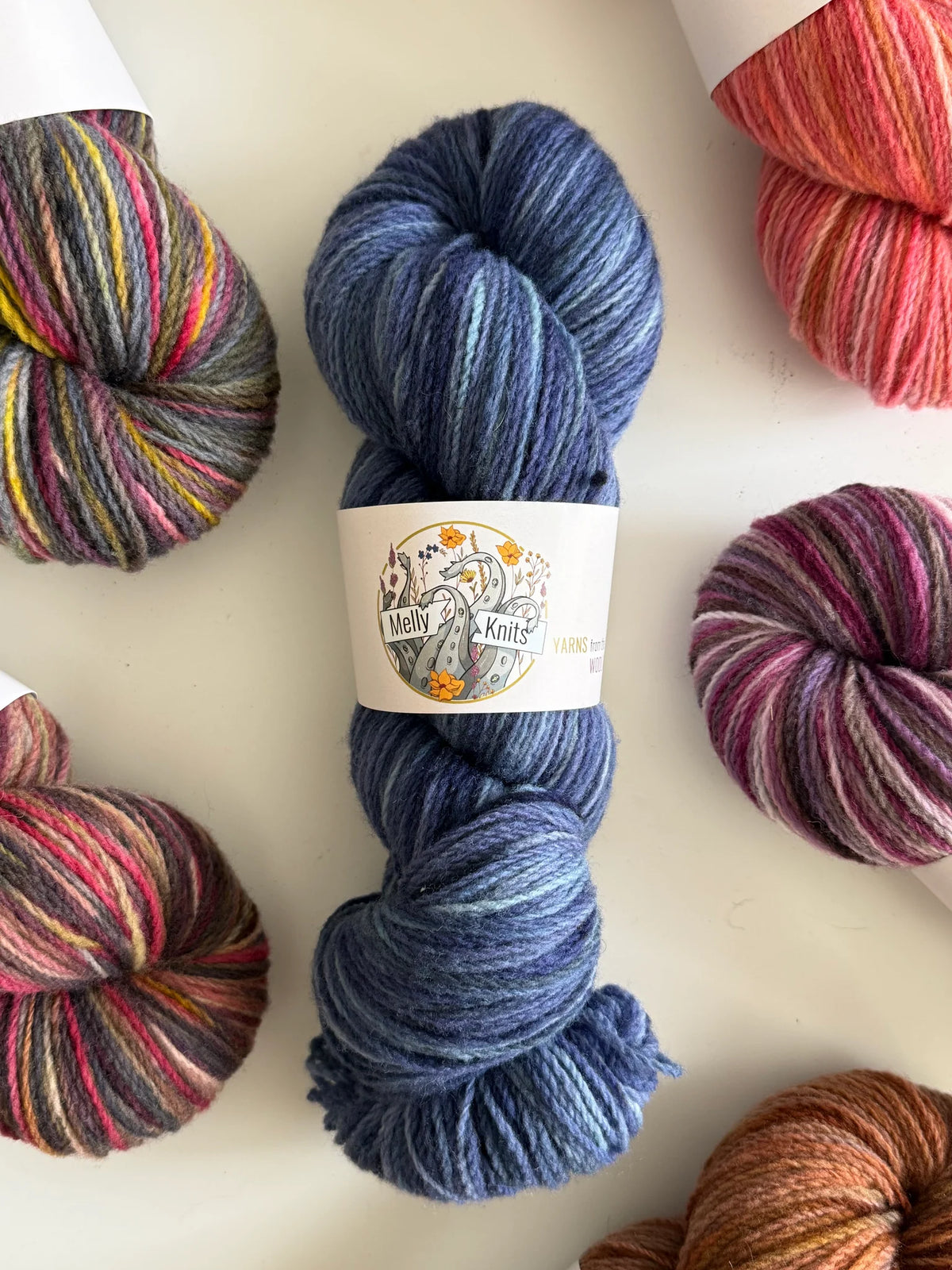 Melly Knits: Yarns From the Wool Room - Remedy 2-ply - Dyed by The Hazel Witch (Limited)