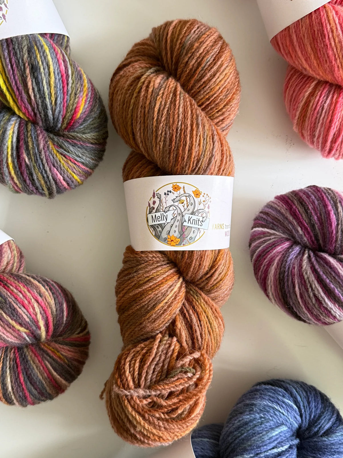 Melly Knits: Yarns From the Wool Room - Remedy 2-ply - Dyed by The Hazel Witch (Limited)