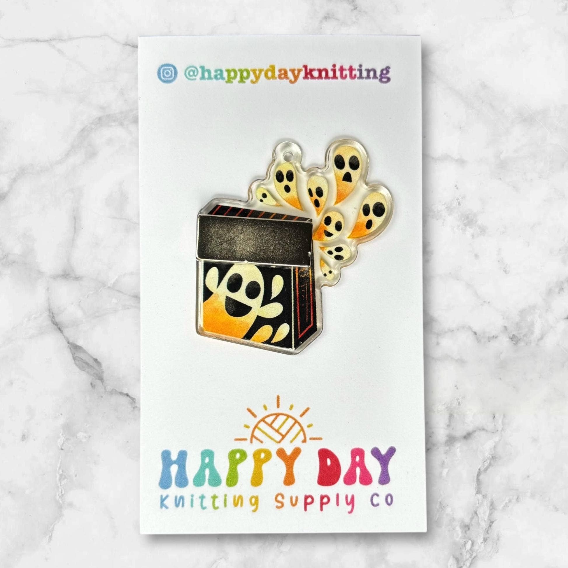 Magnetic Needle Minder Ghost Book for Knitting & Sewing