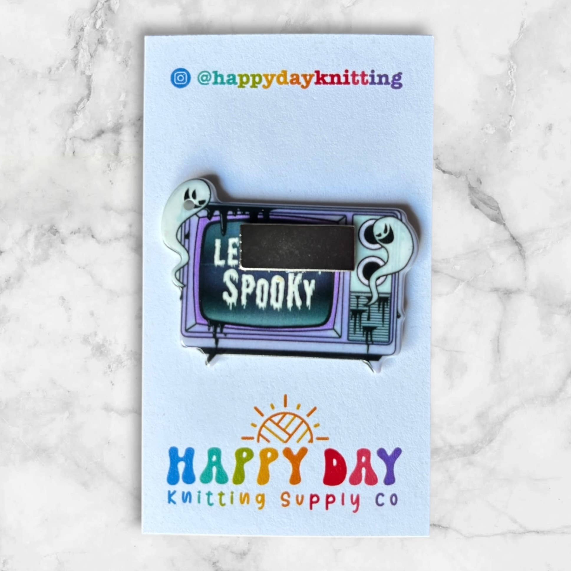 Spooky Needle & Stitch Marker Minder