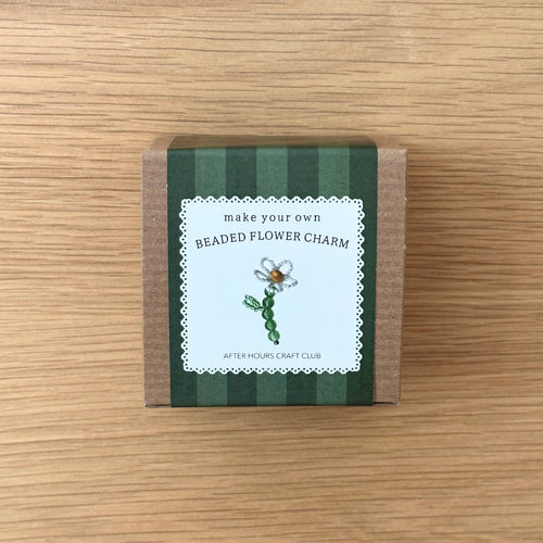 After Hours Craft Club - Beaded Flower Charm Craft Kit