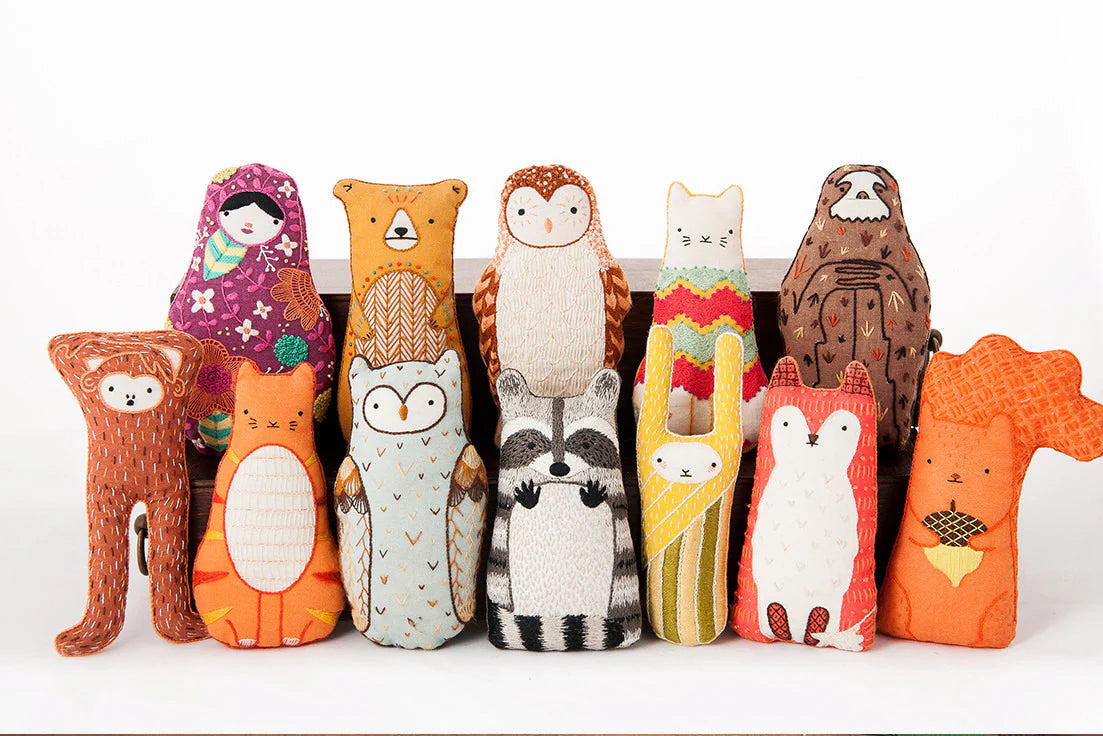 D.I.Y. Embroidered Doll - Full Starter Kit