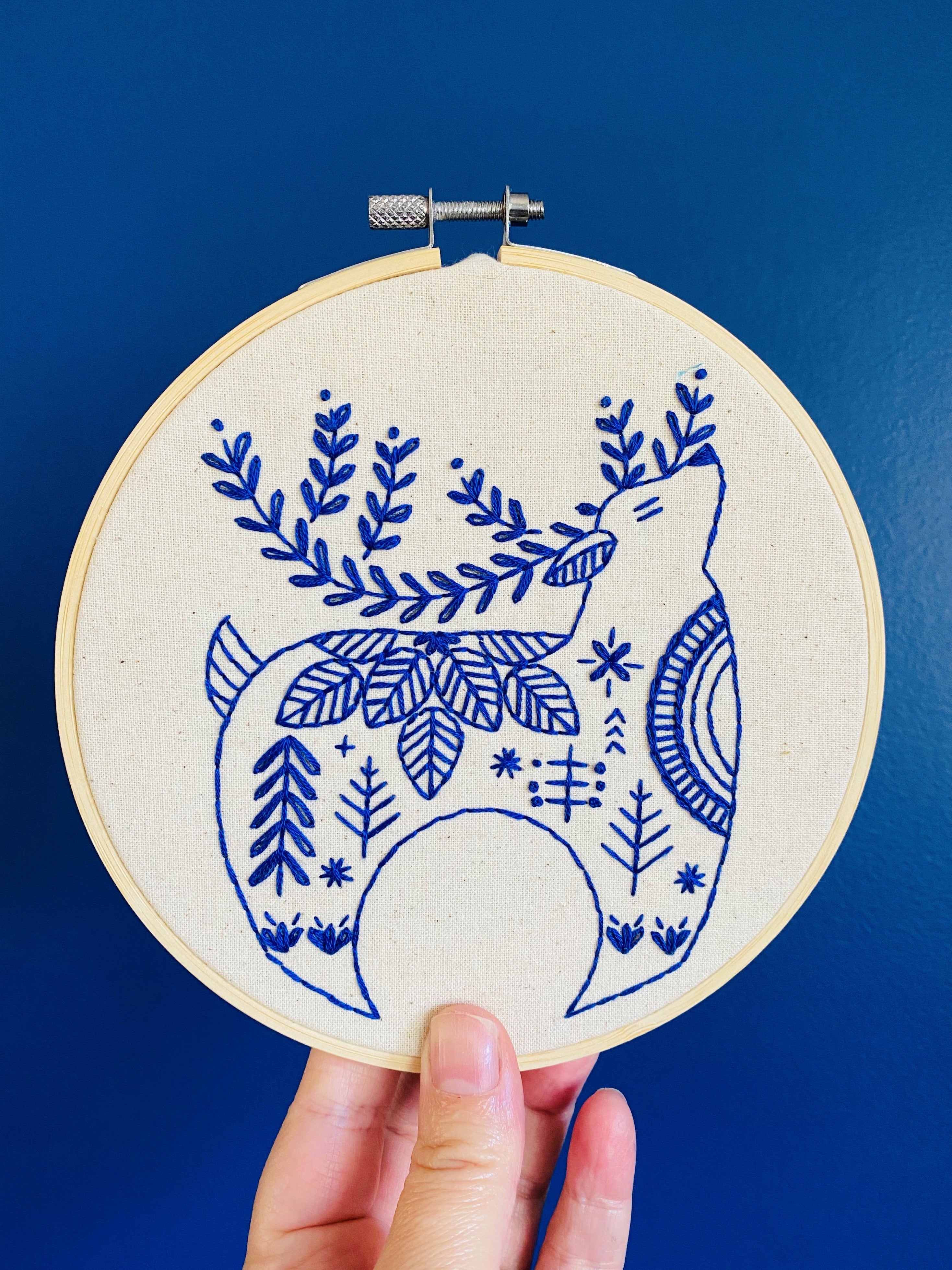Hygge Reindeer Complete Embroidery Kit