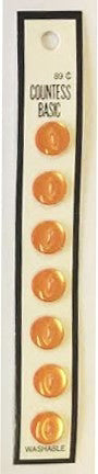Countess Slimline Buttons - 7/16" 8pc
