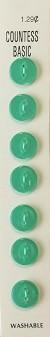 Countess Slimline Buttons - 7/16" 8pc