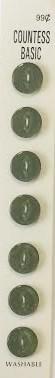 Countess Slimline Buttons - 7/16" 8pc