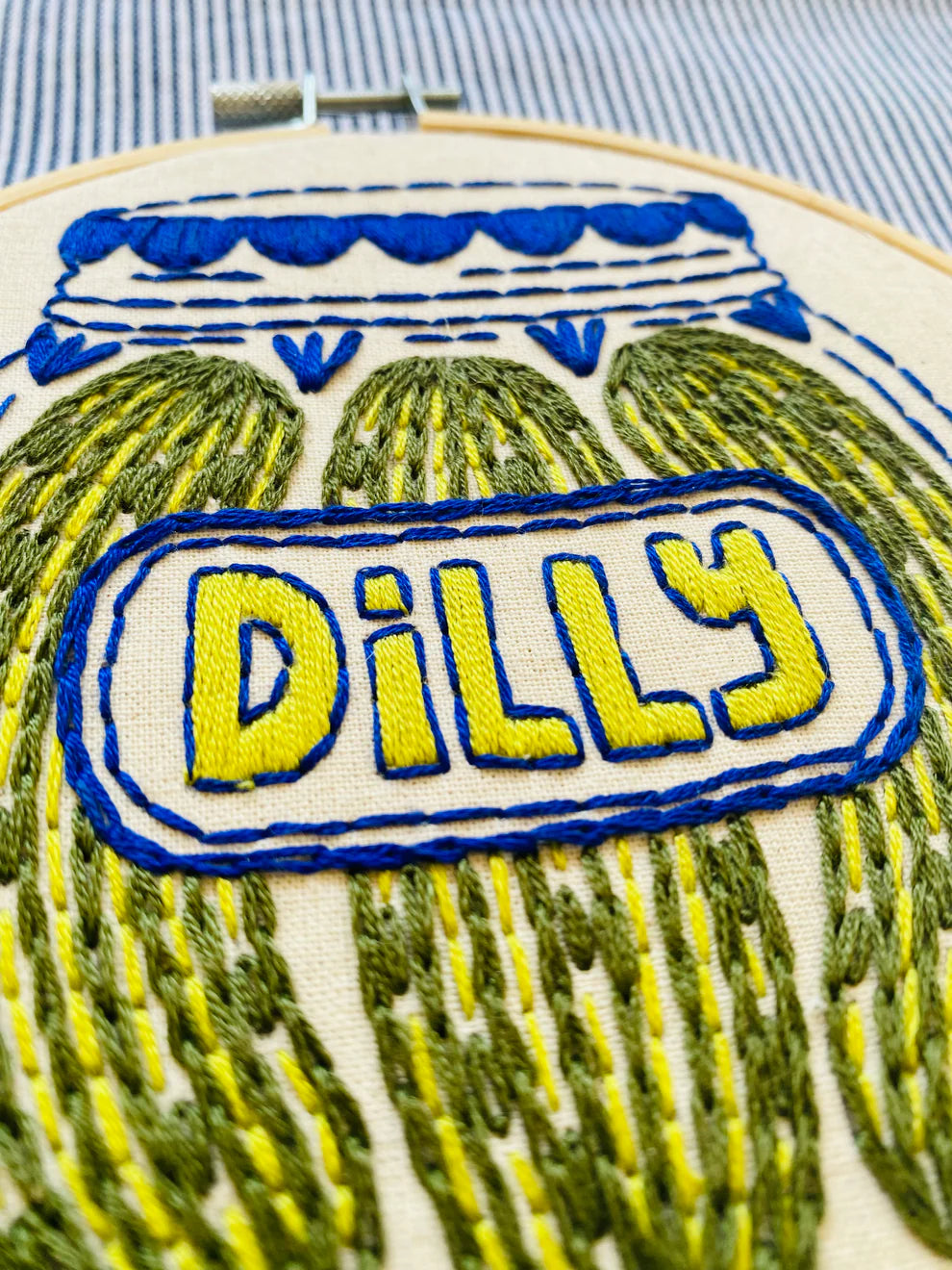 Pickles Complete Embroidery Kit