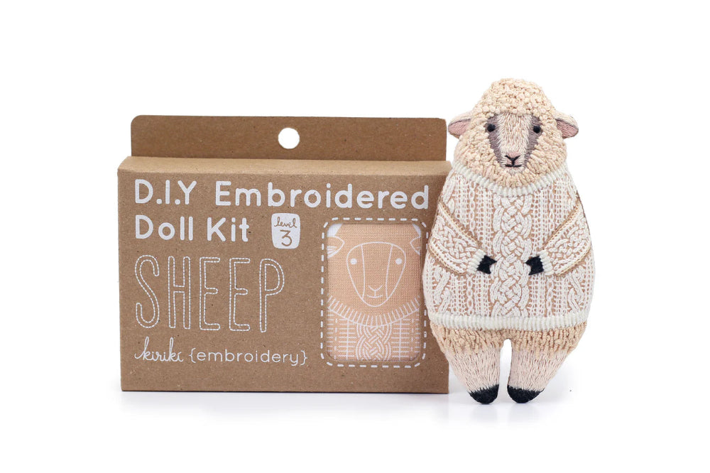 D.I.Y. Embroidered Doll Kit
