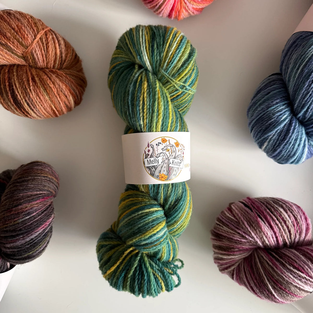 Melly Knits: Yarns From the Wool Room - Remedy 2-ply - Dyed by The Hazel Witch (Limited)