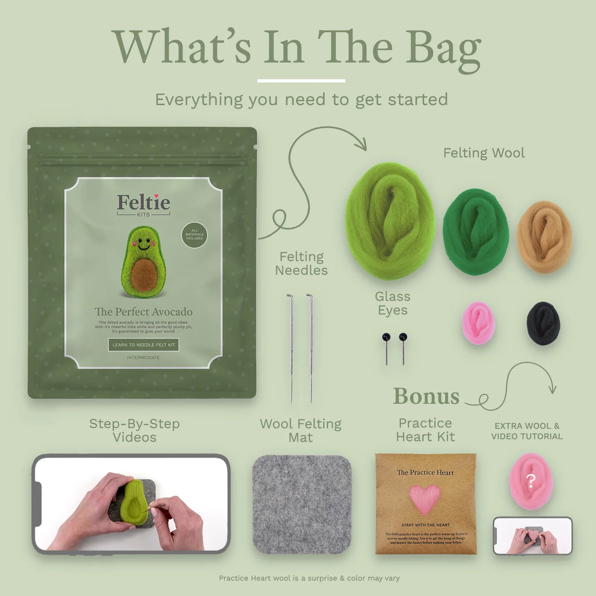 Feltie Kit - The Perfect Avocado
