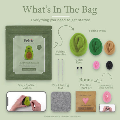 Feltie Kit - The Perfect Avocado
