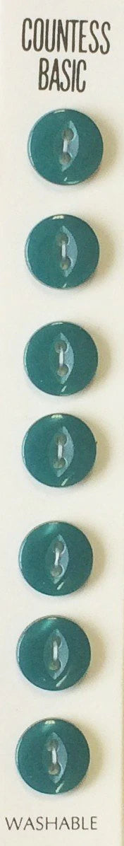 Countess Slimline Buttons - 7/16" 8pc